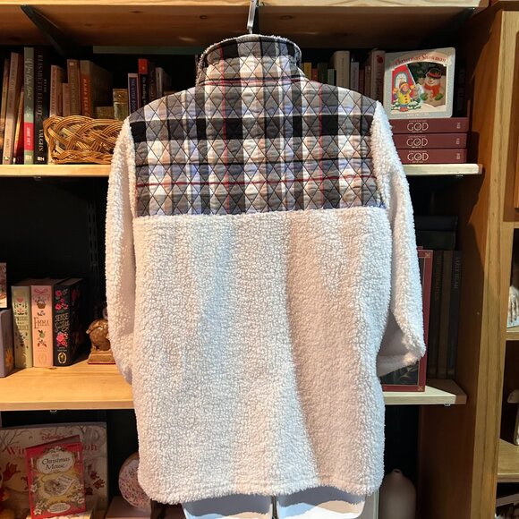 Vera Bradley Quarter Zip Pullover, Size Medium - Picture 2 of 3